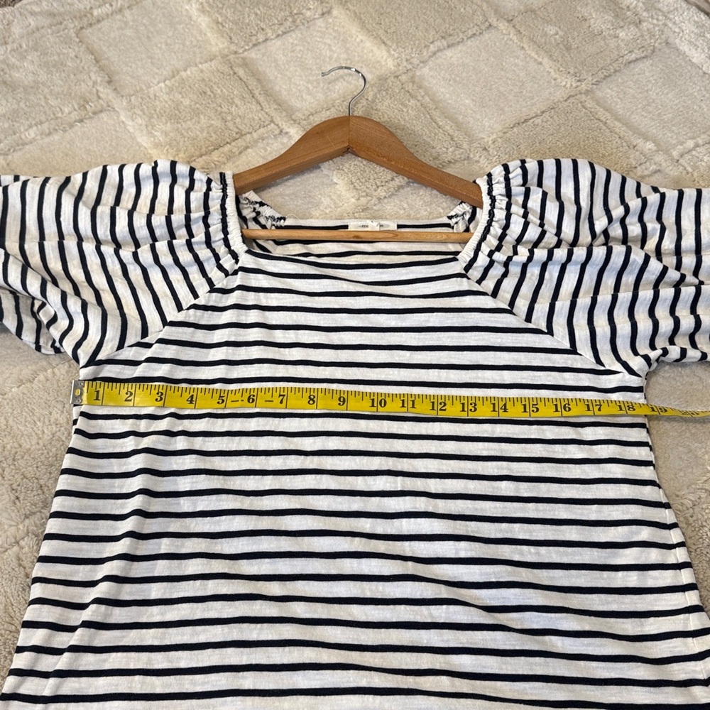 Maurices Charleston Striped Balloon Sleeve Top - Picture 6 of 9